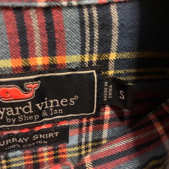 Vineyard Vines flannel Murray shirt - Picture 4 of 7
